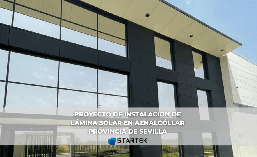 Proyecto de instalación de lámina solar en Aznalcóllar provincia de Sevilla
